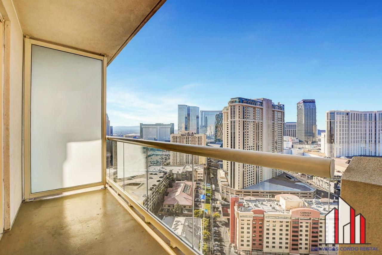 Mgm Signature-22-707 F1 Track & Strip View Balcony Las Vegas Exterior photo