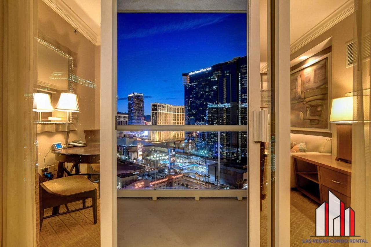 Mgm Signature-22-707 F1 Track & Strip View Balcony Las Vegas Exterior photo