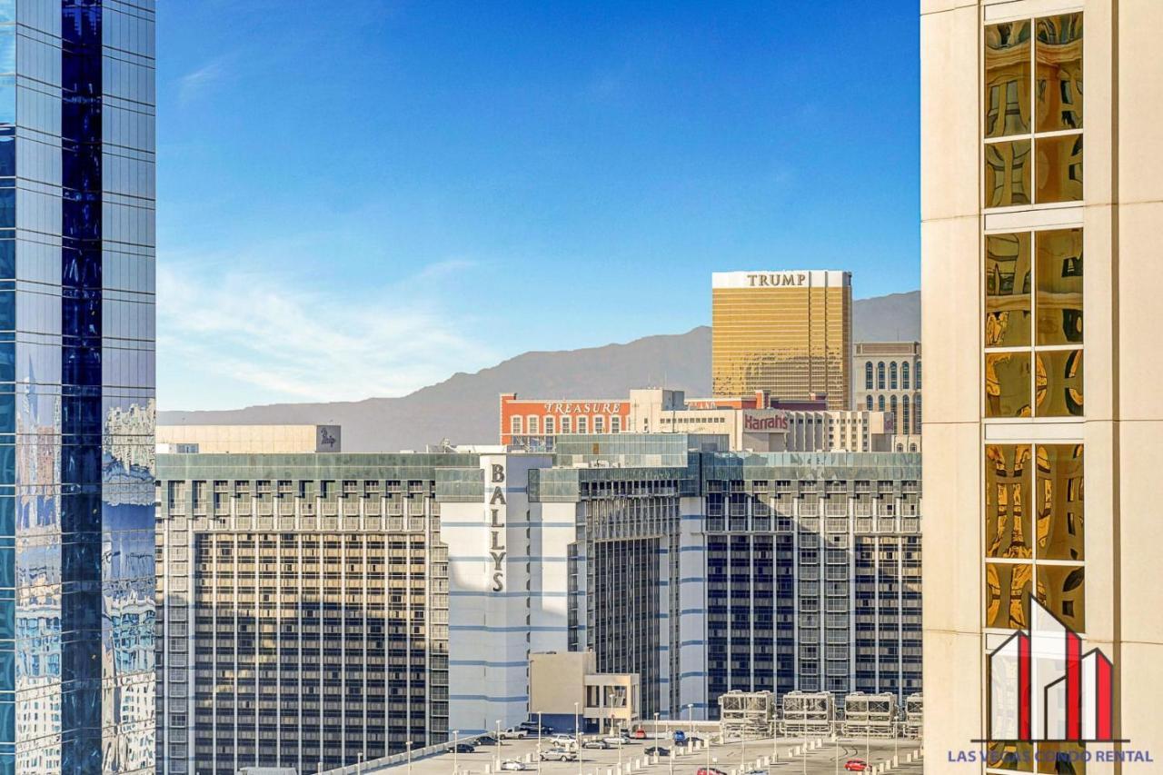 Mgm Signature-22-707 F1 Track & Strip View Balcony Las Vegas Exterior photo