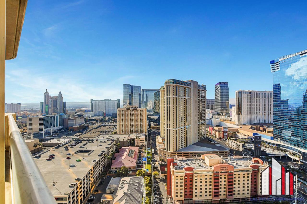 Mgm Signature-22-707 F1 Track & Strip View Balcony Las Vegas Exterior photo