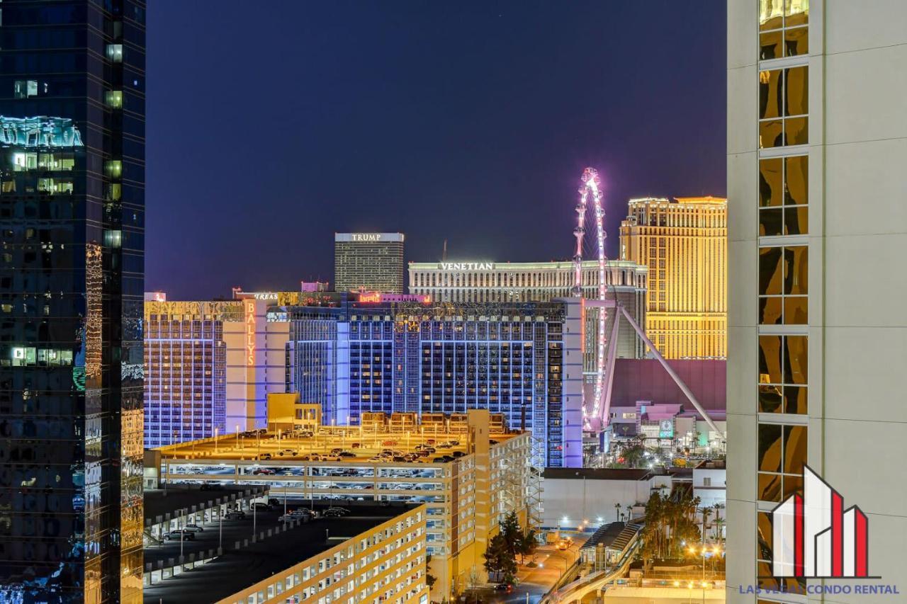 Mgm Signature-22-707 F1 Track & Strip View Balcony Las Vegas Exterior photo