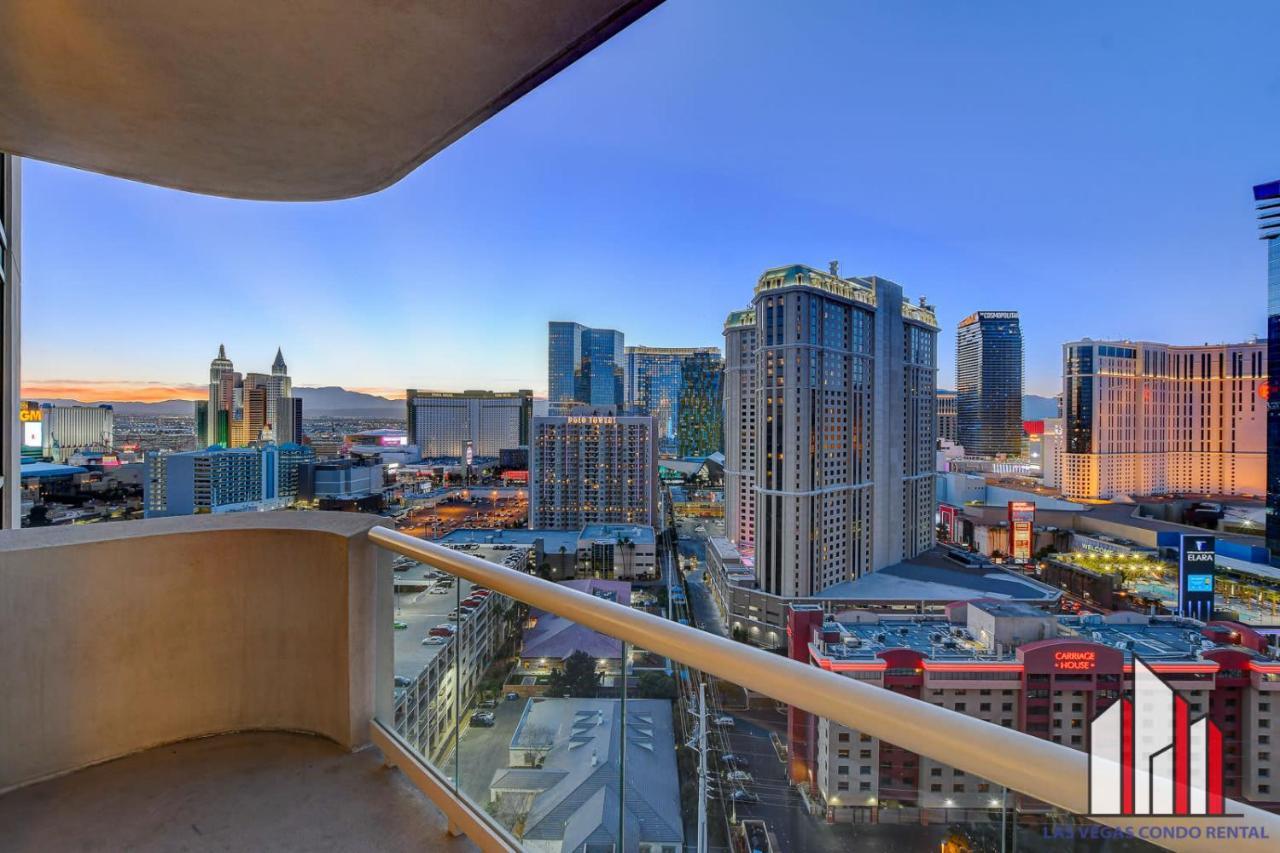 Mgm Signature-22-707 F1 Track & Strip View Balcony Las Vegas Exterior photo