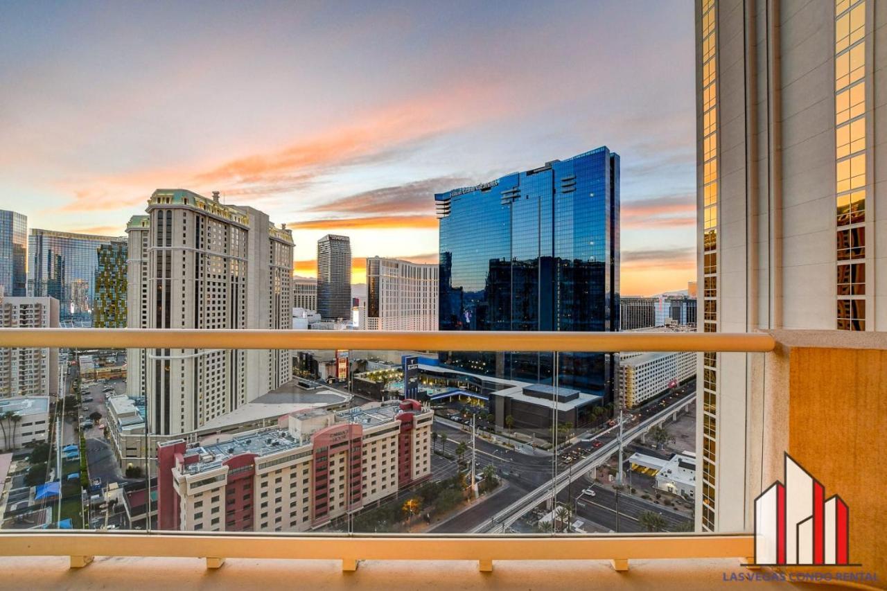 Mgm Signature-22-707 F1 Track & Strip View Balcony Las Vegas Exterior photo