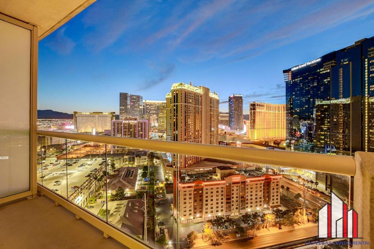 Mgm Signature-22-707 F1 Track & Strip View Balcony Las Vegas Exterior photo